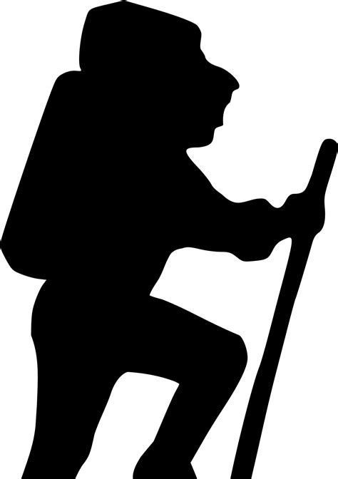 Free Hiking Clipart Black And White Download Free Hiking Clipart Black