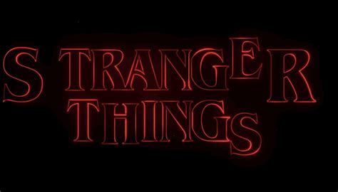 Stranger Things Logo Logodix