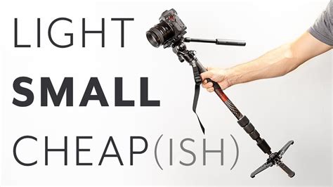 Manfrotto Element Mii Video Monopod Reviewed Youtube