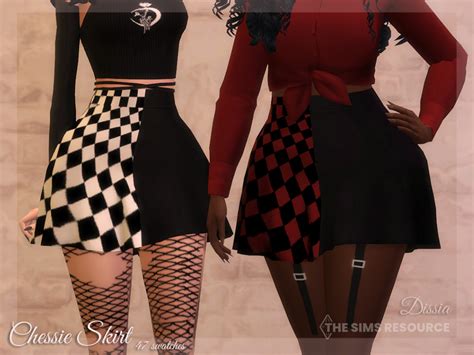 Chessie Skirt By Dissia At Tsr Sims 4 Updates