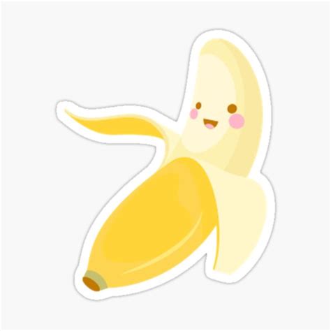 Naked Yellow Banana Boi Sticker For Sale By Charcado Redbubble