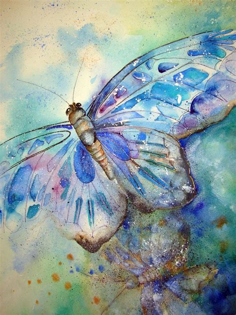 Pin By Kim Mccleary On Watercolor Butterfly Art Painting Butterfly