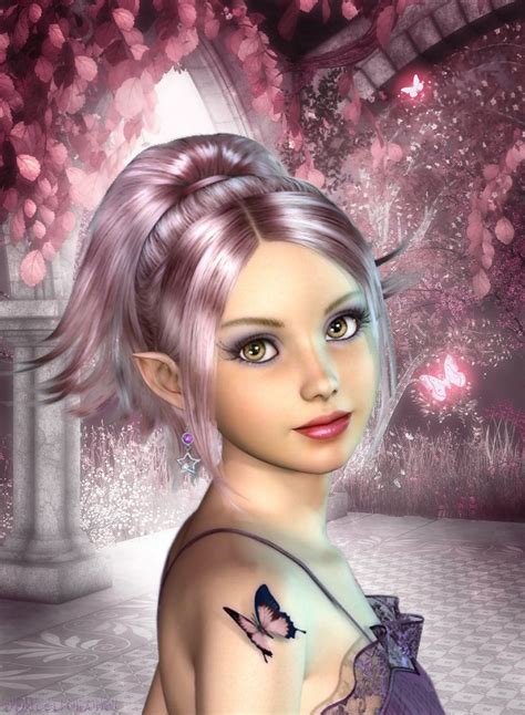 pretty pink elf by sweetpoison67 on deviantart beautiful fairies fairy pictures fantasy fairy