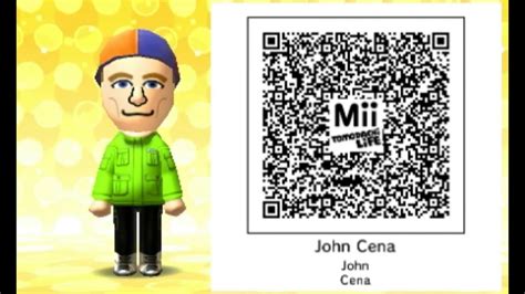 Updated Tomodachi Life QR Codes YouTube