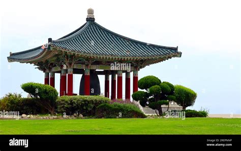 San Pedro Los Angeles California Korean Friendship Bell Located In