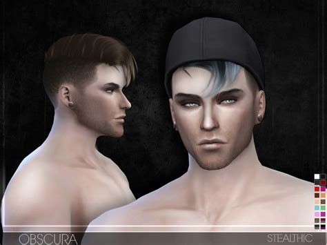 Obscura Male Hair By Stealthic At Tsr Sims 4 Updates