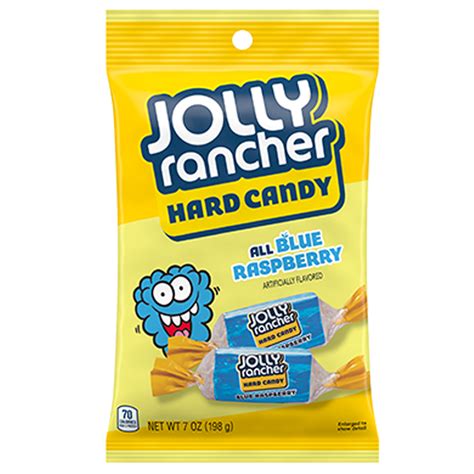Jolly Rancher All Blue Raspberry Hard Candy 7oz 198g New