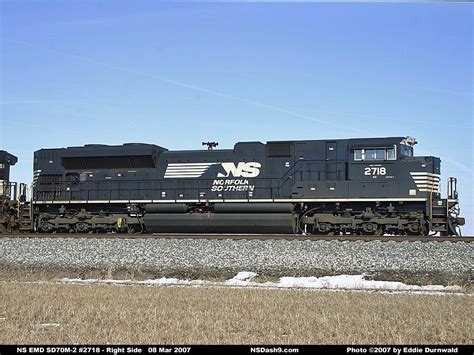 Ns Locomotive Detail Photos Emd Sd70m 2 2718