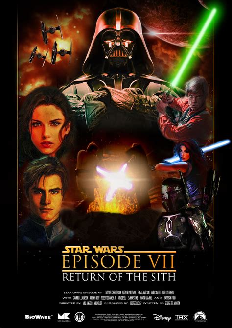 Star Wars Episode Vii Fan Made Poster By Drakomel777 On Deviantart