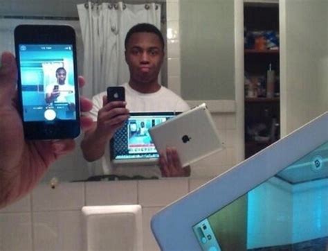 selfception truque de espelhos cria efeito de foto da foto nos selfies fotos tecnologia