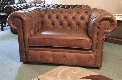 Chesterfield Snug Cracked Tan Moy Antiques