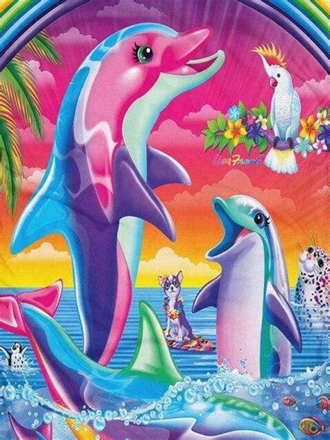 5d Diamond Painting Rainbow Dolphins Kit Bonanza Marketplace