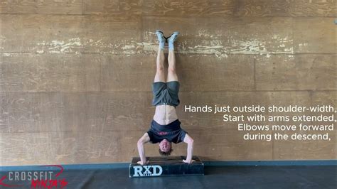 The Kipping Handstand Push Up Youtube