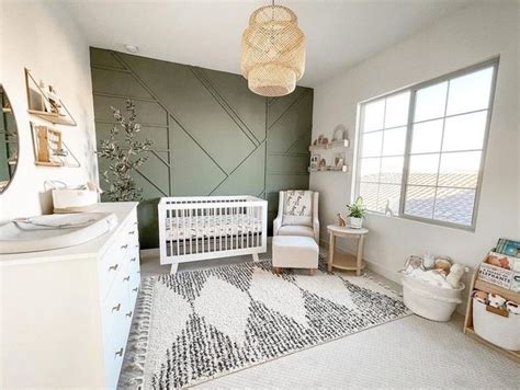 Sherwin Williams Retreat Green Paint Color Interiors By Color Baby Room Design Nursery Room