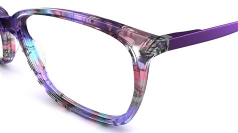 Specsavers Womens Glasses Saphire Blue Acetate Plastic Frame 249 Specsavers Australia