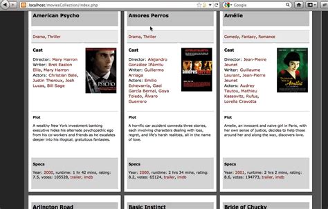 Your Own Movie Database In Minutes With Imdb Api And Perl