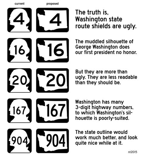 Proposed Washington State Route Shields By Schreibstang On Deviantart