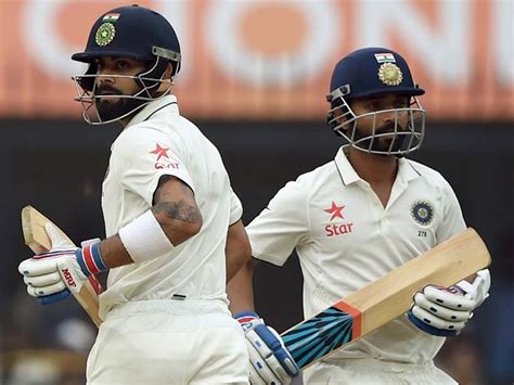 3rd Test India Ride On Virat Kohli Ajinkya Rahane Knocks To Grab