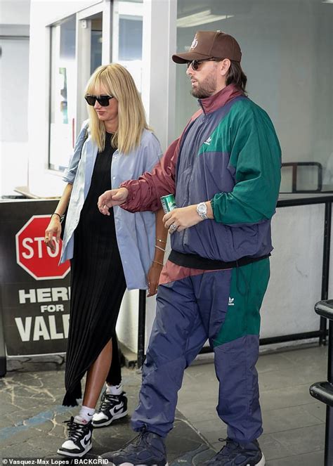scott disick 39 and kimberly stewart 42 go out to lunch in beverly hills daily mail online