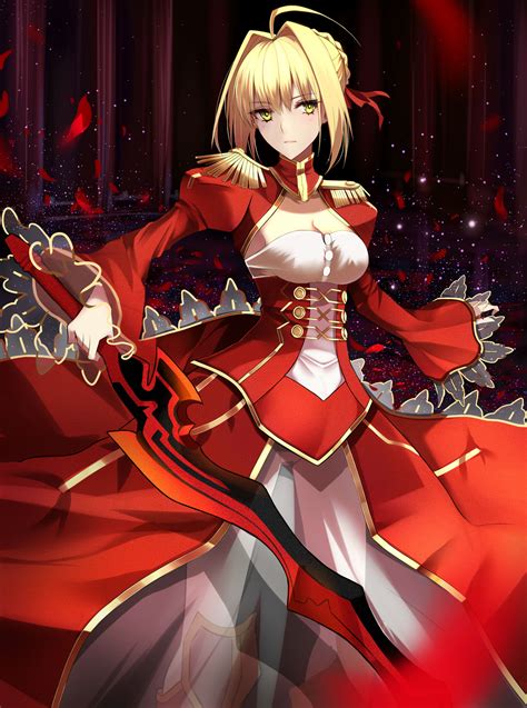 Blonde Anime Anime Girls Fate Series Fateextra Fateextra Ccc Fategrand Order Nero