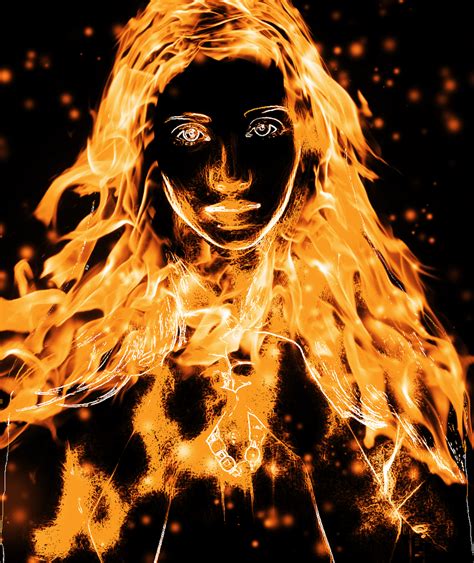 Flame Woman By Fireball12345678933 On Deviantart