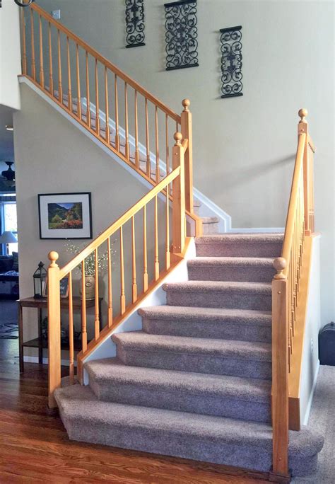 Remove excess with a scraper and lightly sand after drying. Antique Walnut Gel Stained Stairs | General Finishes Design Center