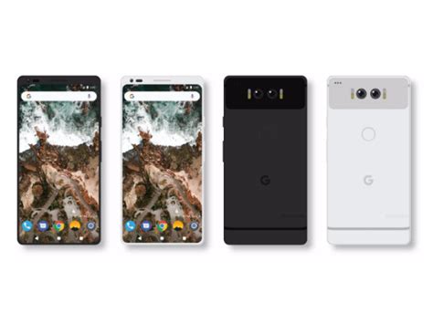 Is this the google phone you've been waiting for? Google Pixel 2 render shows near bezel-less display and ...