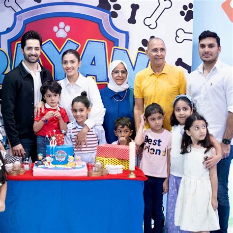Ayeza Khan And Danish Taimoor Celebrate Son Rayans Birthday Reviewitpk