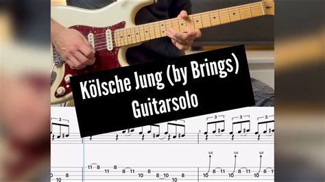 Kölsche Jung Brings Guitarsolo Youtube