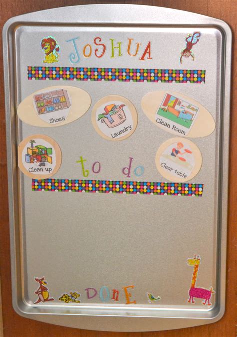 Simple Diy Chore Charts For Kids