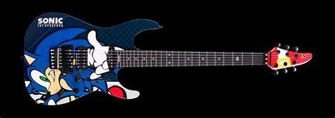 Esp Japan Releases Sonic The Hedgehog Anniversary Guitars The Esp