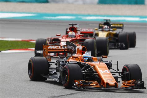 Better to do it slowly than take too much risk and die. McLaren Formula 1 - 2017 Malaysia Grand Prix