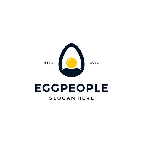 Premium Vector Egg People Silhouette Logo Design Inspiration