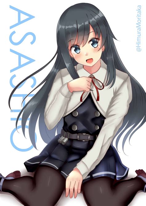 Asashio And Asashio Kai Ni Kantai Collection Drawn By Himura Moritaka