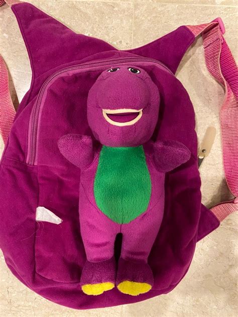Barney Backpack Womens Fashion Bags And Wallets Backpacks On Carousell