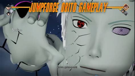 Jumpforce Obito Gameplay Mod Youtube
