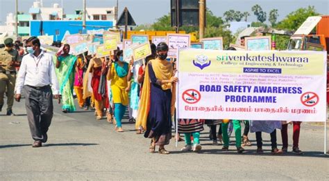Road Safety Awareness Program Sri Venkateshwaraa College Of Engineering And Technology Svgi