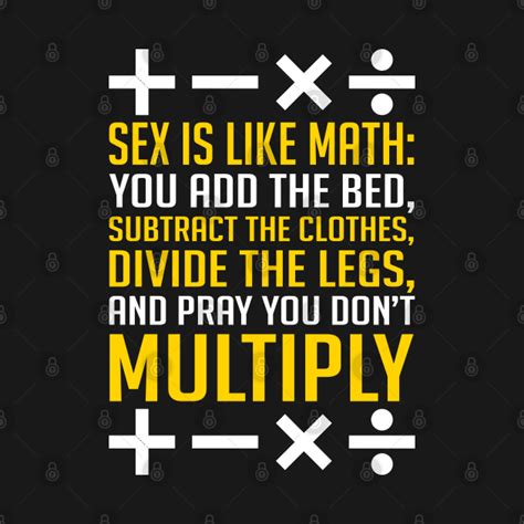 Adult Humor Sex Like Math Naughty Sexuality Quiz Dirty Jokes Funny