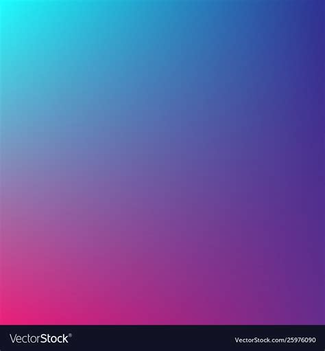 Gradient Blue And Warm Colors For Design Vector Image
