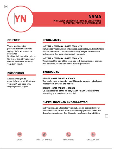 Contoh Resume Yang Lengkap Dalam Bahasa Melayu Infoupdate Wallpaper