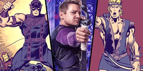 Hawkeyes Complete Costume History In Marvel Comics