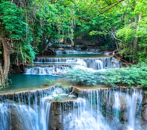 Widescreen On Beautiful Nature Hd Rainforest Waterfall Beautiful