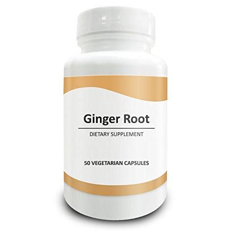 Pure Science Ginger Root Capsules 700mg Ginger Root Extract