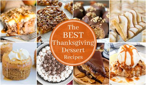 the best thanksgiving dessert recipes wishes and dishes
