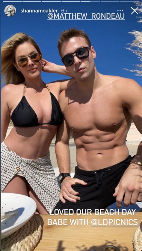 Shanna Moakler Matthew Rondeau Flaunt Bodies During Beach Day Life And Style