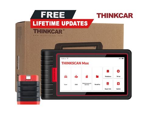 thinkcar thinkscan max obd2 scanner automotivo car diagnostic tool ecu code with free 28 reset