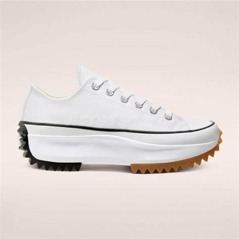 Converse Run Star Hike Low Ox White Gum Men Women Unisex Casual Shoes