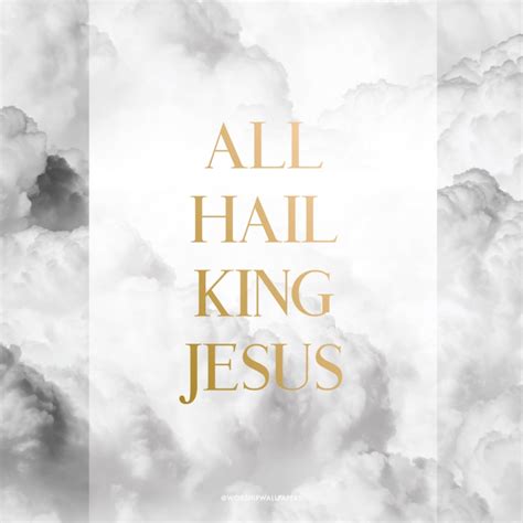 All Hail King Jesus Upper Room Music Worship Wallpapers
