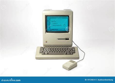Apple Macintosh 128k Editorial Stock Image Image 19134614