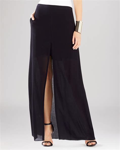 Bcbgmaxazria Jane Slit Front Maxi Skirt Bloomingdales